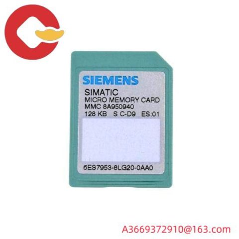 Siemens 6ES7 953-8LG20-0AA0 Micro Memory Card for Industrial Control Systems