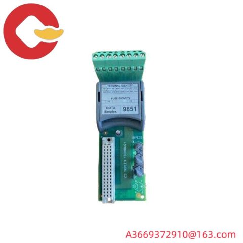 ICS TRIPLEX T9851 Analogue Output Module - Industrial Automation Control Solution