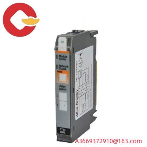 Allen Bradley 1734OW2 Relay Output Module - Industrial Automation Control