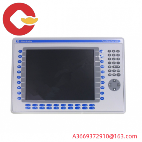 Allen-Bradley PanelView Plus 6 1250 Key/Touch 2711P-B12C4D9, High-Performance Human Machine Interface