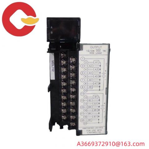GE IC693MDL742C: Industrial ESCP Output Module for Precision Control