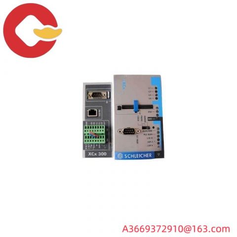 SCHLEICHER XCX300 PLC-CPU XCS 300 C, R4.501.0020.0 - Industrial Control Module for Advanced Automation Solutions