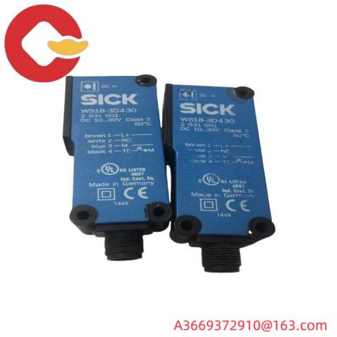 SICK WS18-3D430 3D Time-of-Flight Sensor