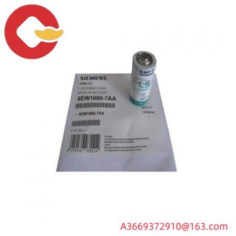 Siemens 6EW1000-7AA Lithium Backup Battery SNR