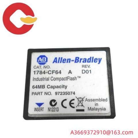 Allen Bradley 1784-CF64 Logic 556x Industrial CompactFlash Card