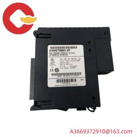 GE IC695ETM001DF: High-Speed Ethernet Interface Module for Industrial Automation
