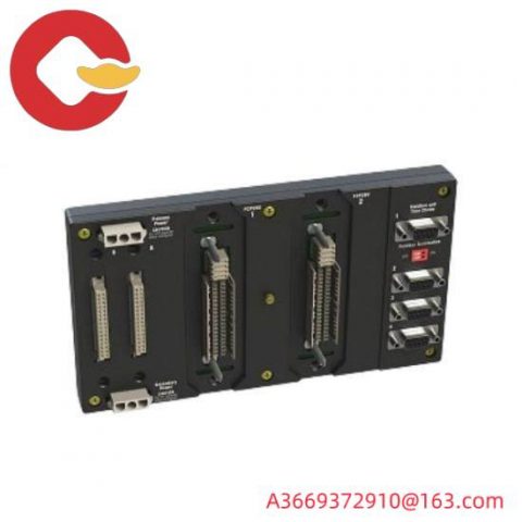 Foxboro FCP280 RH924YF Vertical-Mounted Baseplate - Industrial Control Module