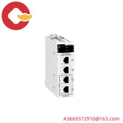 Schneider Electric BMXNOC0401 High-Performance Ethernet Module, Industry-Standard Connectivity Solution