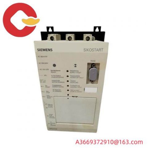 SIEMENS 3RW2920-1BC05 Spare Control Unit: For Maintenance & Replacement, High-Quality & Reliable