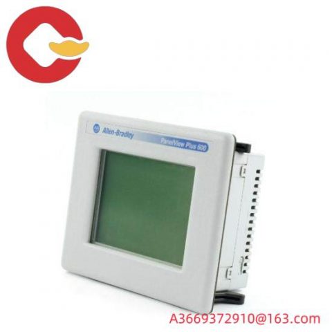ABB 2711P-T6M5D PanelView Plus 600 Grayscale Terminal - Industrial Control Terminal with 6.5 Inch Monochrome Display