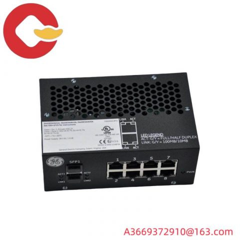 General Electric IS420ESWAH3A Unmanaged Ethernet Switch