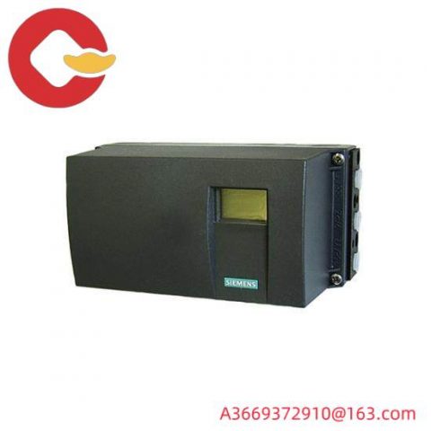 SIEMENS 6DR5010-OEN01-0AA0 Smart Electropneumatic Positioner: Precision Control for Industrial Automation