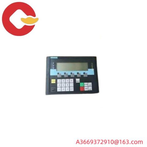 SIEMENS 6SL3055-0AA00-4CA4 Sinamics Operator Panel AOP30: Advanced Control & Monitoring Solution