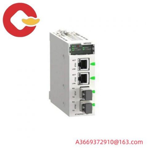 Schneider BMXNRP0200 Fiber Converter Module; Manufacturer: Schneider Electric