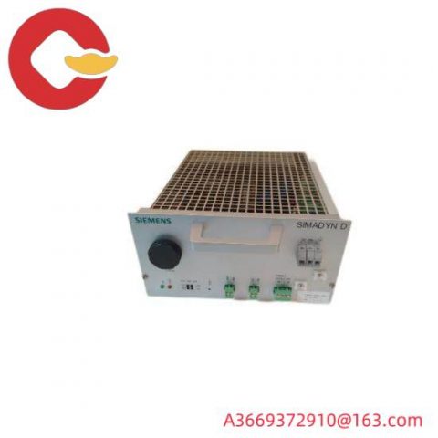 Siemens 6DD1683-0CC0 Power Supply - Reliable Industrial Power Solution