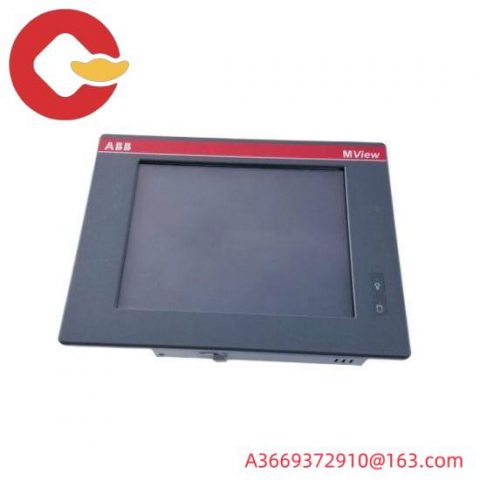 ABB 1TGE120025R0101 M VIEW Display, Industrial Control Module