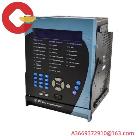 GE 469-P5-HI-A20-E: High-Performance Motor Management Relay