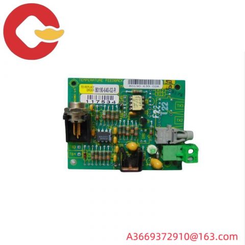 ABB AB 80190-640-02-R Temperature Feedback Board, Advanced Thermal Monitoring Solution
