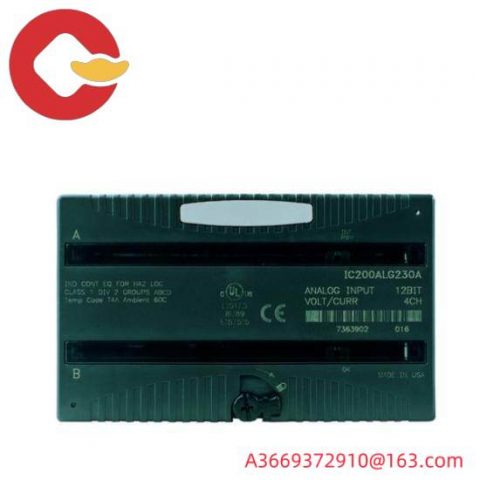 GE Fanuc IC200ALG326F Analog Output Module - High-Precision Control for Industrial Automation