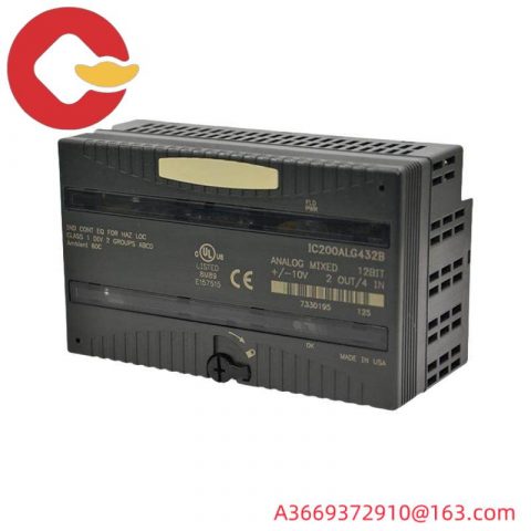 GE IC200ALG432 VersaMax Analog Mixed Module, Advanced Industrial Control Solution