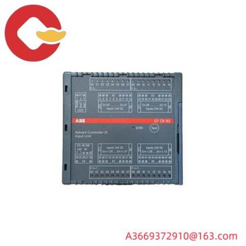 ABB 07DI92 WT92 GJR5252400R4101 Digital I/O Module: Precision Control for Industrial Automation