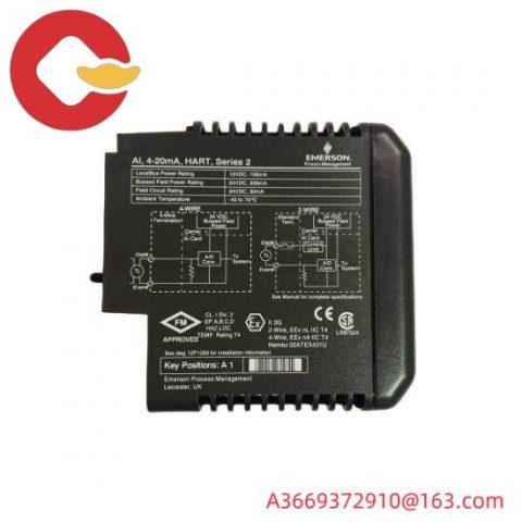 Emerson 405A401G01 Control Module