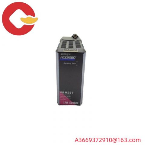 FOXBORO FBM2037 P0914XS: Isolated Redundant I/A Channel with 8 Outputs for Enhanced Process Control