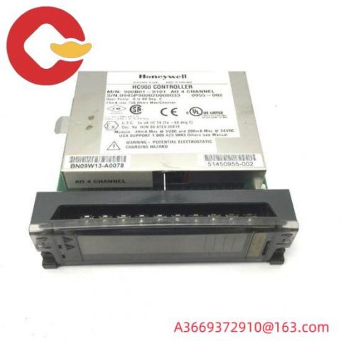 Honeywell 900B01-0101 HC900 4-Point Analog Output Module