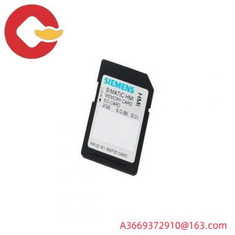 Siemens 6AV2181-8XP00-0AX0: Industrial Memory Card for HMI Applications